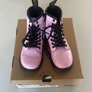 Dr. Martens Kids US11 Pale Pink Patent - worn once